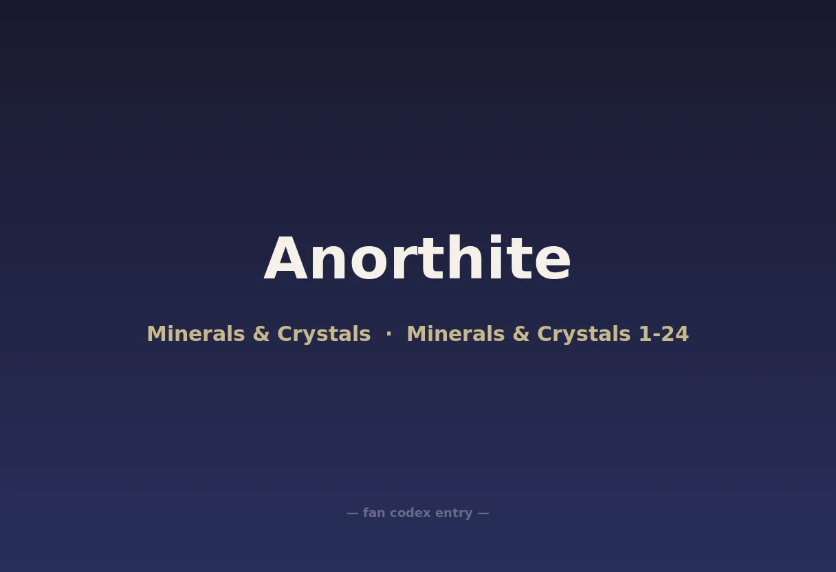 Anorthite