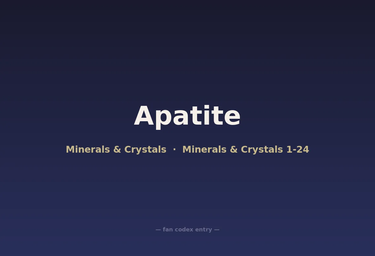 Apatite