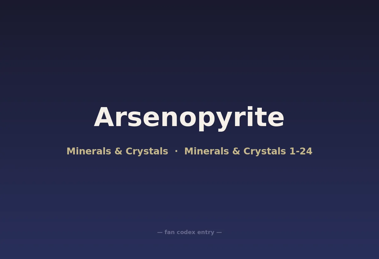 Arsenopyrite