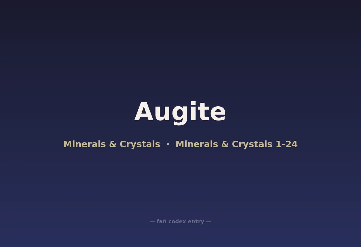 Augite