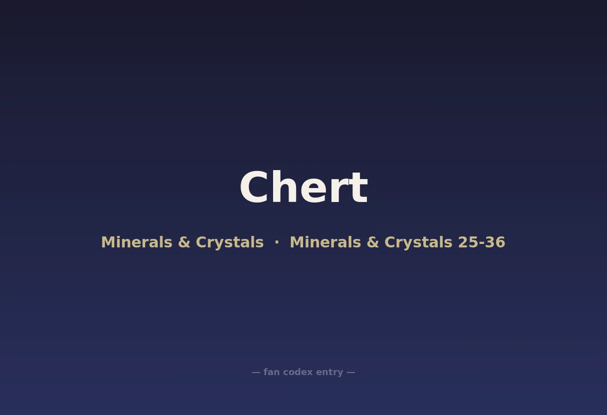 Chert
