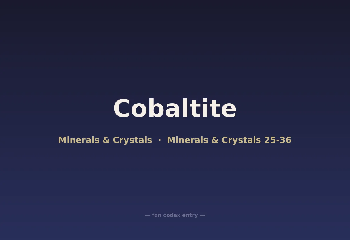 Cobaltite